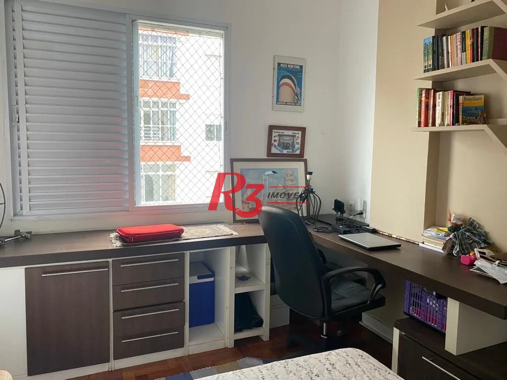Apartamento com 3 dormitórios à venda, 140 m² por R$ 1.150.000,00 - Boqueirão - Santos/SP