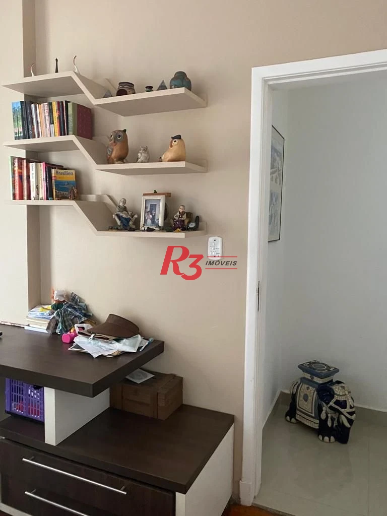 Apartamento com 3 dormitórios à venda, 140 m² por R$ 1.150.000,00 - Boqueirão - Santos/SP