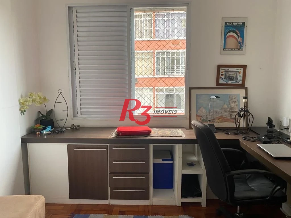 Apartamento com 3 dormitórios à venda, 140 m² por R$ 1.150.000,00 - Boqueirão - Santos/SP