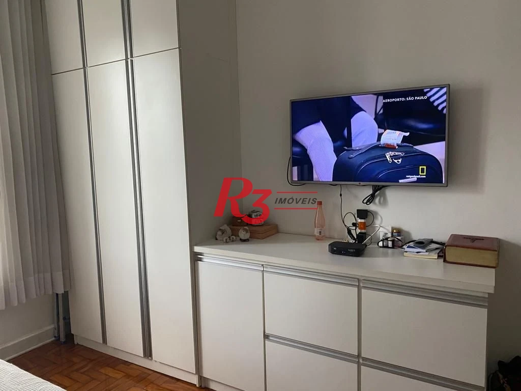 Apartamento com 3 dormitórios à venda, 140 m² por R$ 1.150.000,00 - Boqueirão - Santos/SP