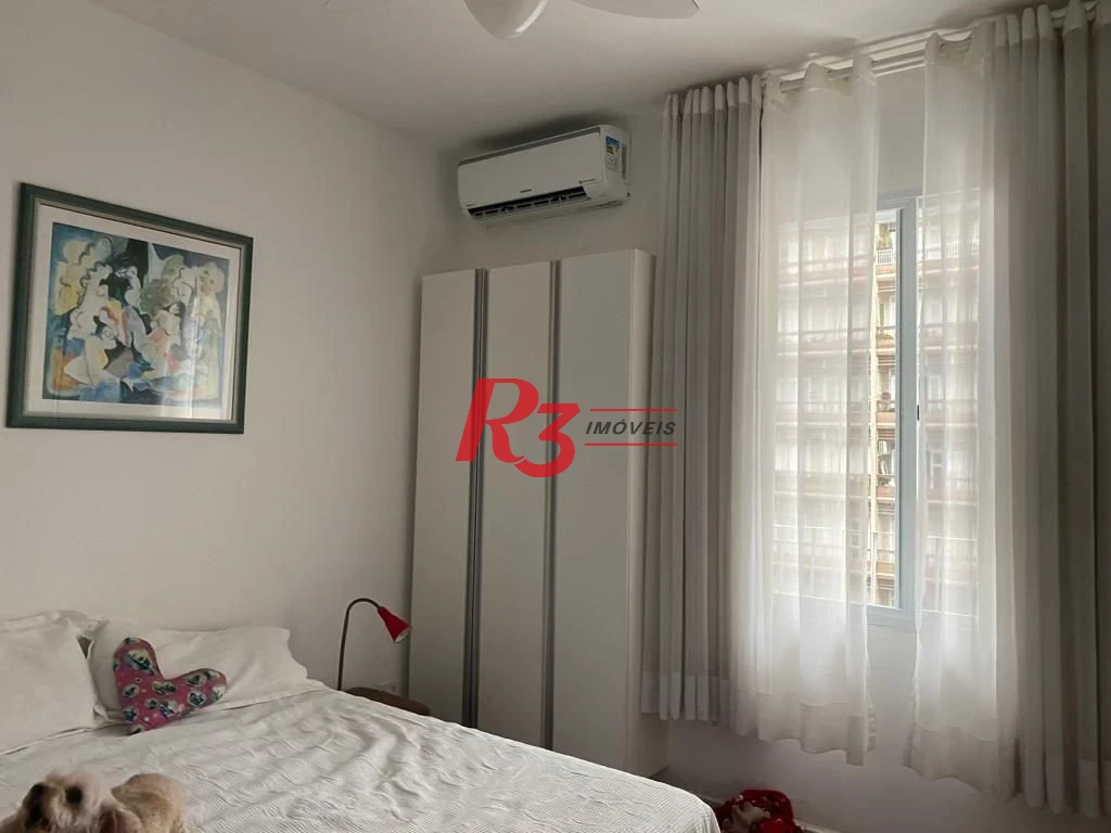 Apartamento com 3 dormitórios à venda, 140 m² por R$ 1.150.000,00 - Boqueirão - Santos/SP