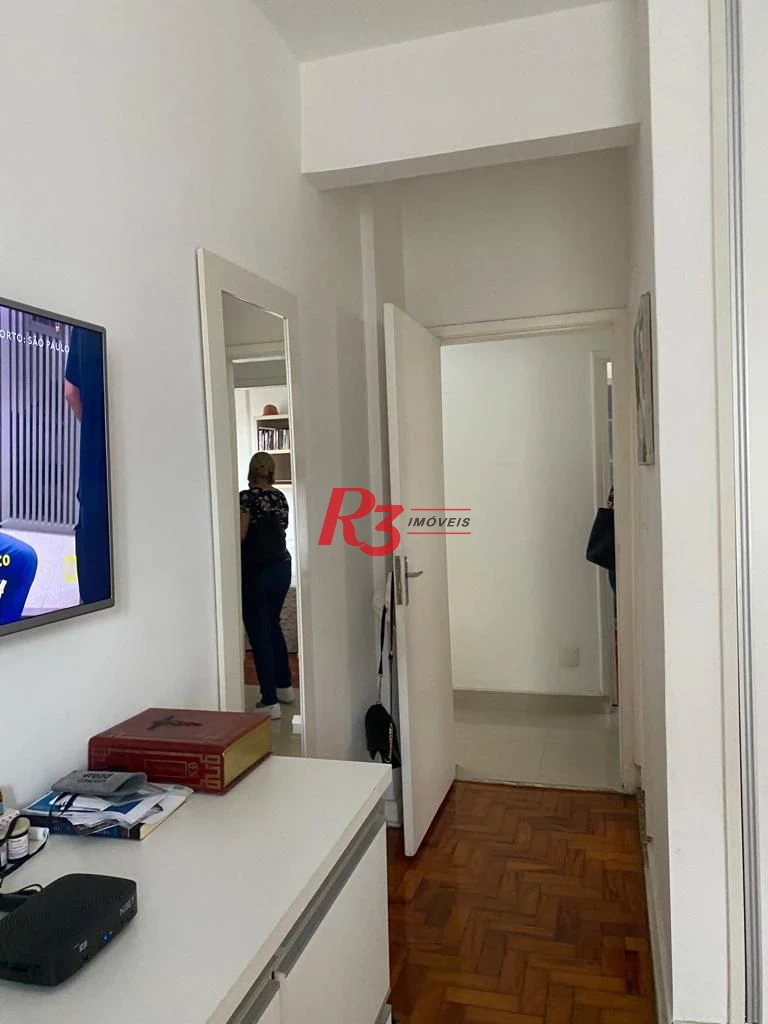 Apartamento com 3 dormitórios à venda, 140 m² por R$ 1.150.000,00 - Boqueirão - Santos/SP
