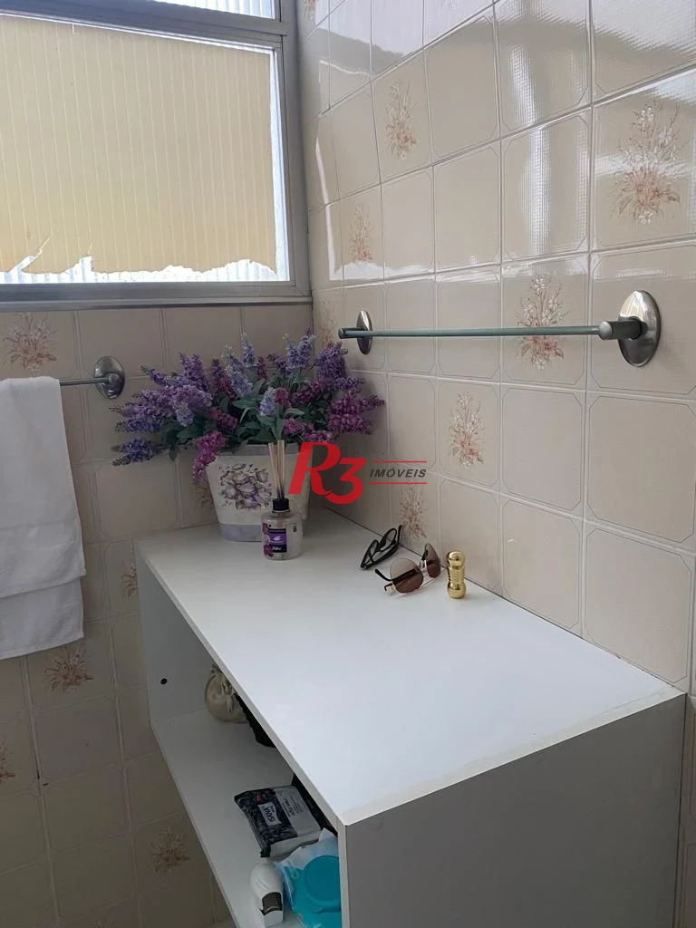 Apartamento com 3 dormitórios à venda, 140 m² por R$ 1.150.000,00 - Boqueirão - Santos/SP
