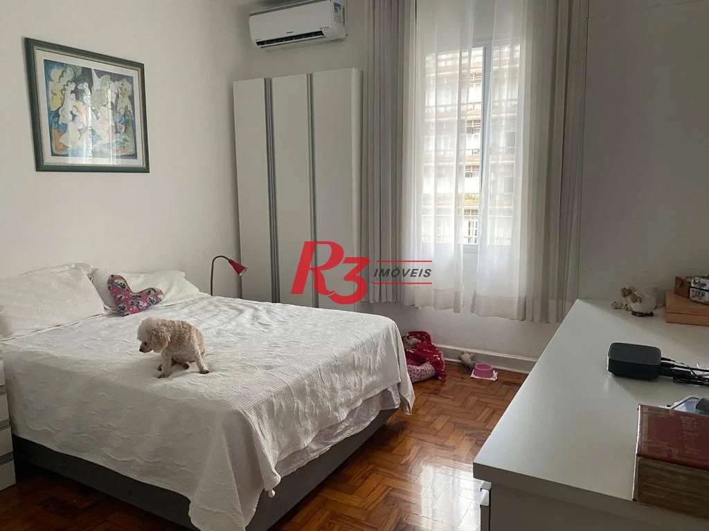 Apartamento com 3 dormitórios à venda, 140 m² por R$ 1.150.000,00 - Boqueirão - Santos/SP