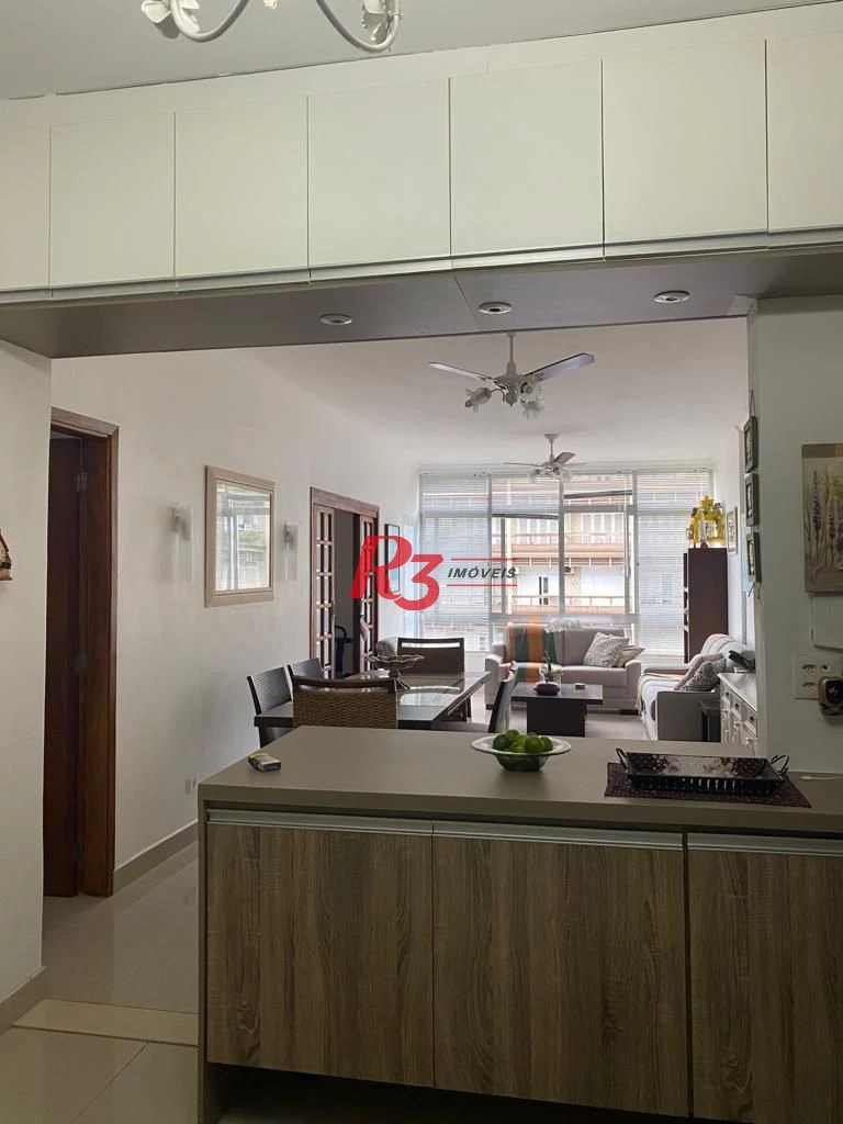 Apartamento com 3 dormitórios à venda, 140 m² por R$ 1.150.000,00 - Boqueirão - Santos/SP