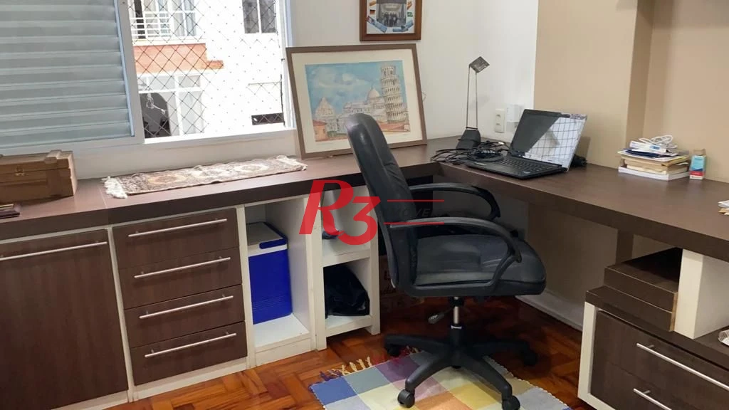 Apartamento com 3 dormitórios à venda, 140 m² por R$ 1.150.000,00 - Boqueirão - Santos/SP