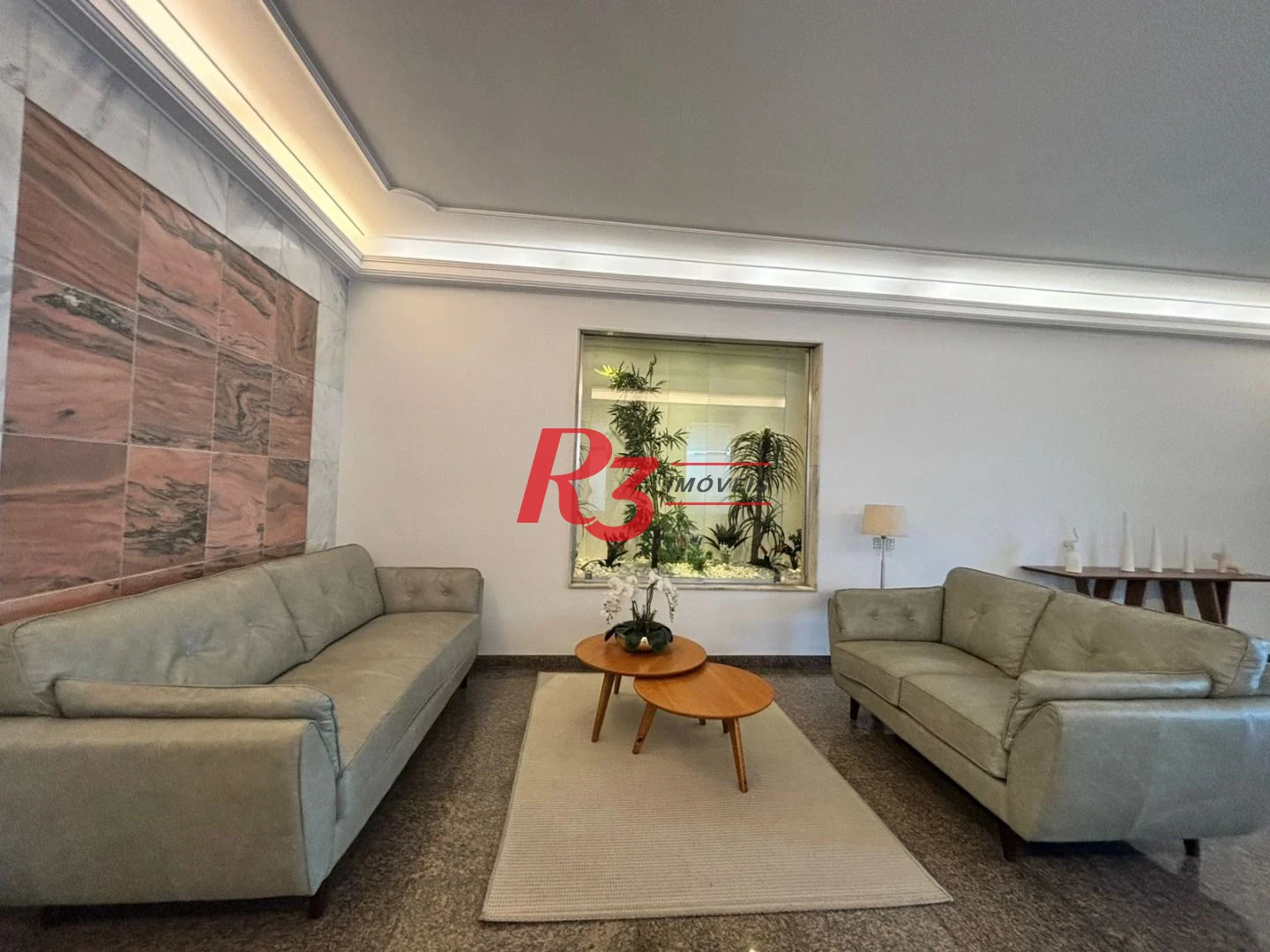 Apartamento para alugar, 115 m² por R$ 5.647,00/mês - Gonzaga - Santos/SP