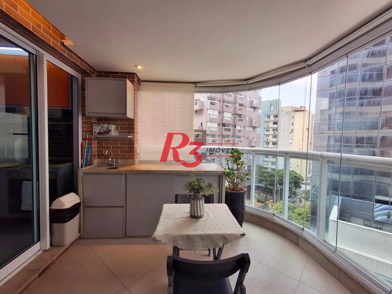 Apartamento com 1 dormitório à venda, 45 m² por R$ 800.000,00 - Gonzaga - Santos/SP