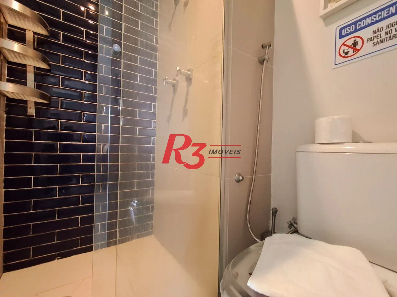 Apartamento com 1 dormitório à venda, 45 m² por R$ 800.000,00 - Gonzaga - Santos/SP