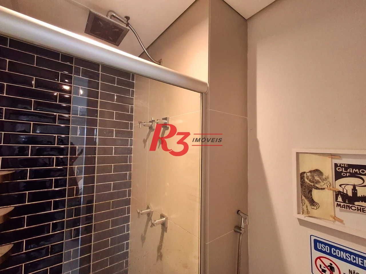 Apartamento com 1 dormitório à venda, 45 m² por R$ 800.000,00 - Gonzaga - Santos/SP