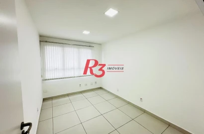 Conjunto para alugar, 80 m² por R$ 4.800,00/mês - Macuco - Santos/SP