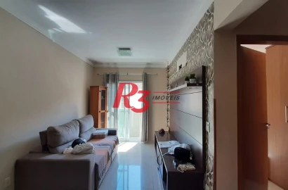 Apartamento com 2 dormitórios à venda, 62 m² por R$ 510.000,00 - Vila Matias - Santos/SP