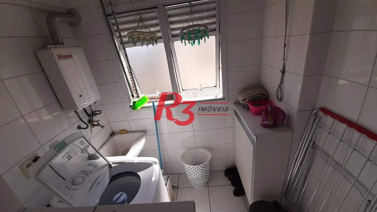 Apartamento com 2 dormitórios à venda, 62 m² por R$ 510.000,00 - Vila Matias - Santos/SP