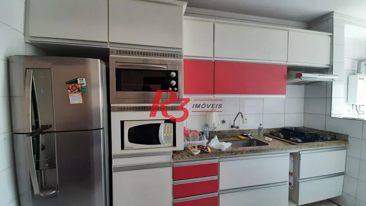Apartamento com 2 dormitórios à venda, 62 m² por R$ 510.000,00 - Vila Matias - Santos/SP