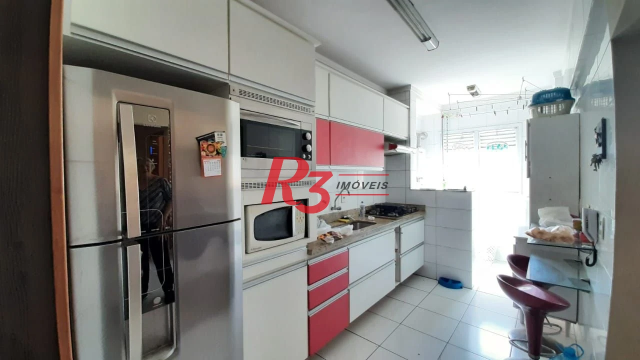 Apartamento com 2 dormitórios à venda, 62 m² por R$ 510.000,00 - Vila Matias - Santos/SP