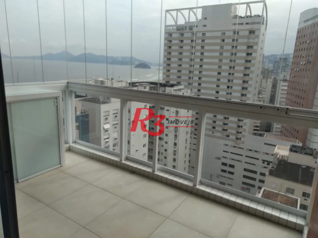 Apartamento para alugar, 46 m² por R$ 6.500,01/mês - Boqueirão - Santos/SP