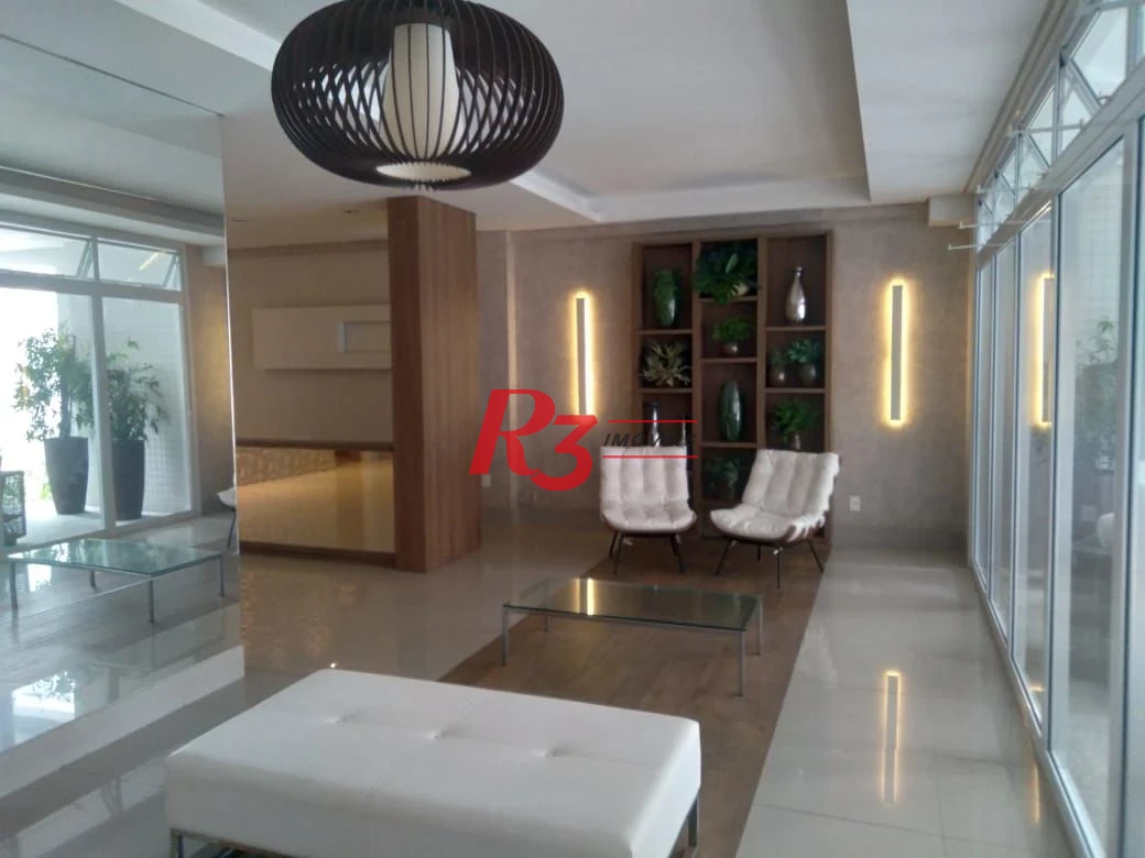 Apartamento para alugar, 46 m² por R$ 6.500,01/mês - Boqueirão - Santos/SP
