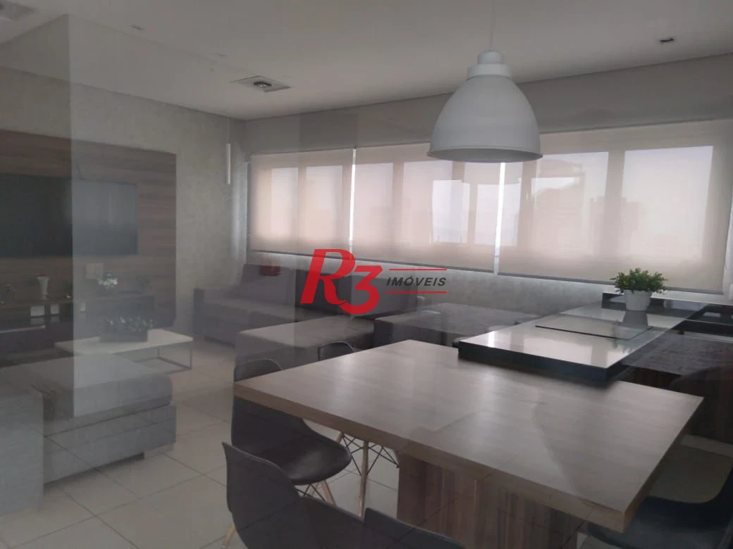 Apartamento para alugar, 46 m² por R$ 6.500,01/mês - Boqueirão - Santos/SP