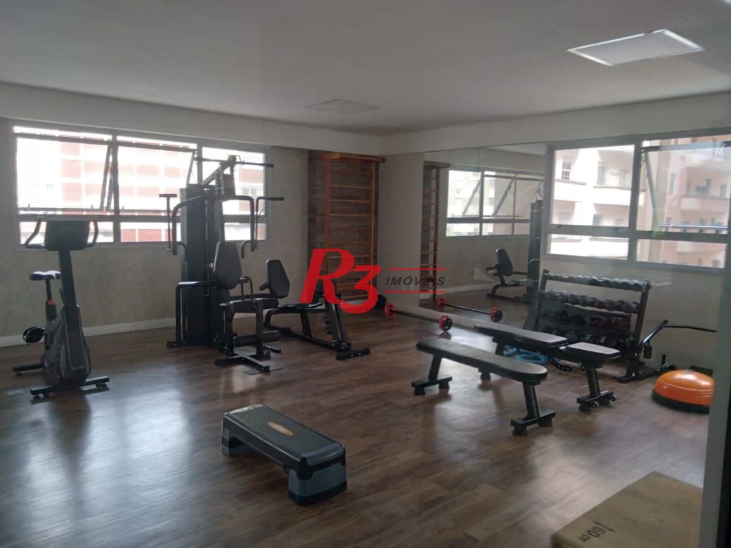 Apartamento para alugar, 46 m² por R$ 6.500,01/mês - Boqueirão - Santos/SP