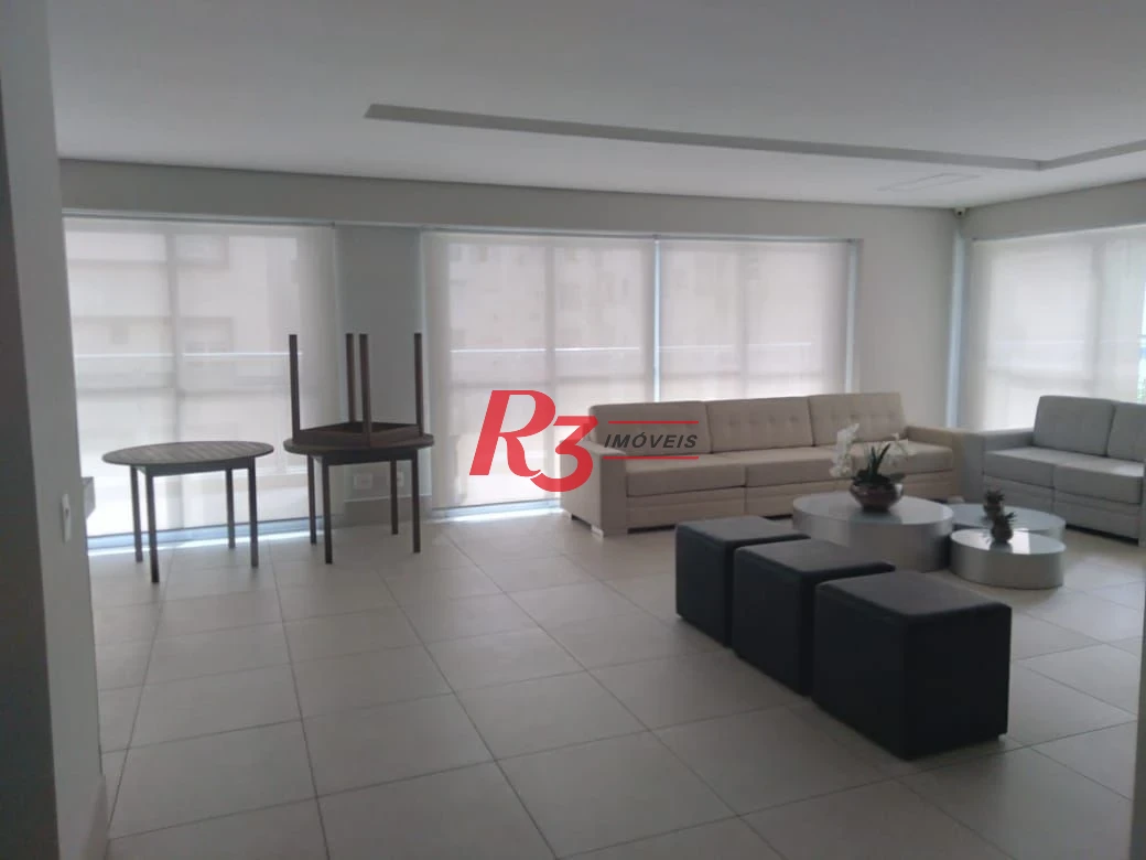 Apartamento para alugar, 46 m² por R$ 6.500,01/mês - Boqueirão - Santos/SP