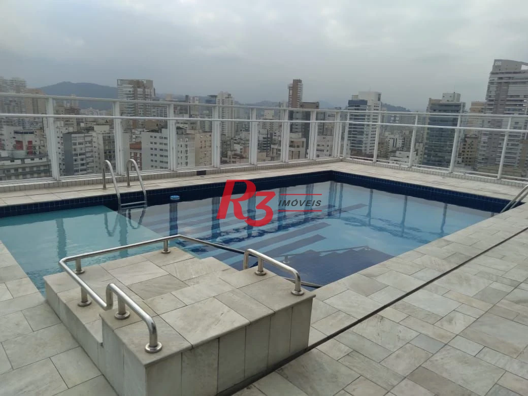 Apartamento para alugar, 46 m² por R$ 6.500,01/mês - Boqueirão - Santos/SP