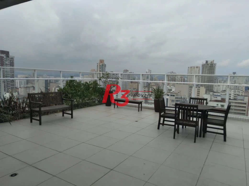 Apartamento para alugar, 46 m² por R$ 6.500,01/mês - Boqueirão - Santos/SP