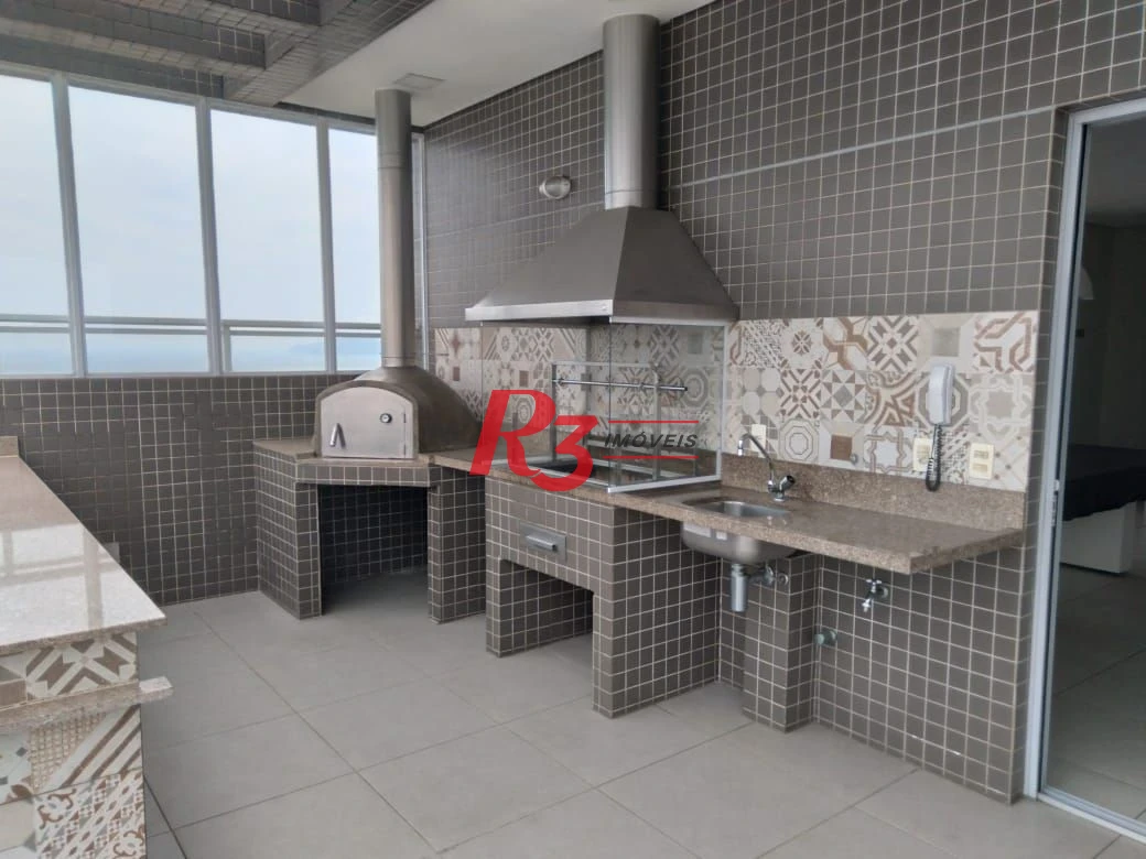 Apartamento para alugar, 46 m² por R$ 6.500,01/mês - Boqueirão - Santos/SP