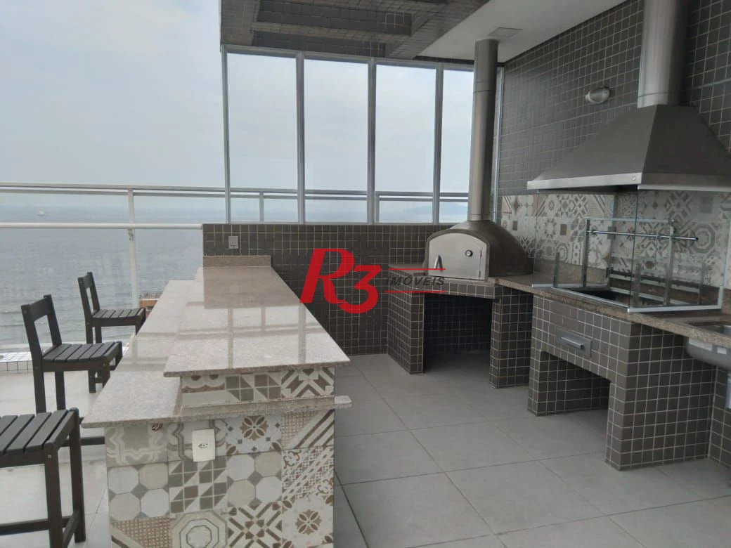 Apartamento para alugar, 46 m² por R$ 6.500,01/mês - Boqueirão - Santos/SP
