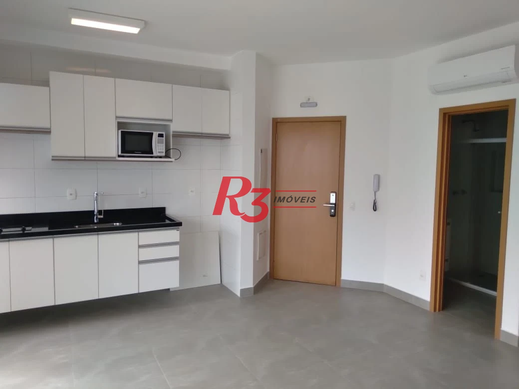 Apartamento para alugar, 46 m² por R$ 6.500,01/mês - Boqueirão - Santos/SP