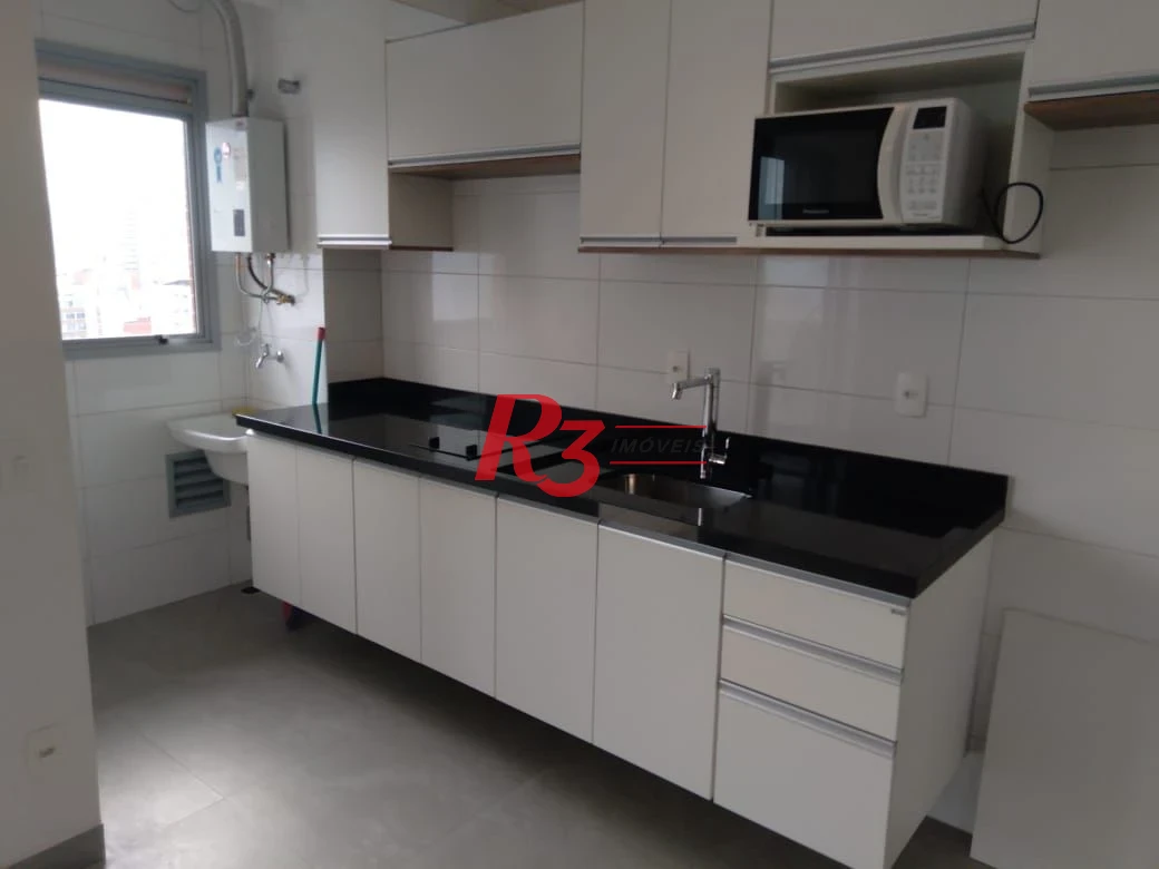 Apartamento para alugar, 46 m² por R$ 6.500,01/mês - Boqueirão - Santos/SP