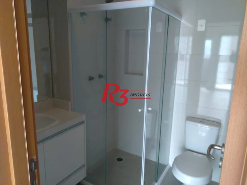 Apartamento para alugar, 46 m² por R$ 6.500,01/mês - Boqueirão - Santos/SP