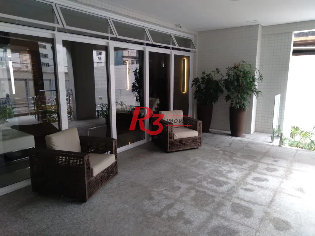 Apartamento para alugar, 46 m² por R$ 6.500,01/mês - Boqueirão - Santos/SP