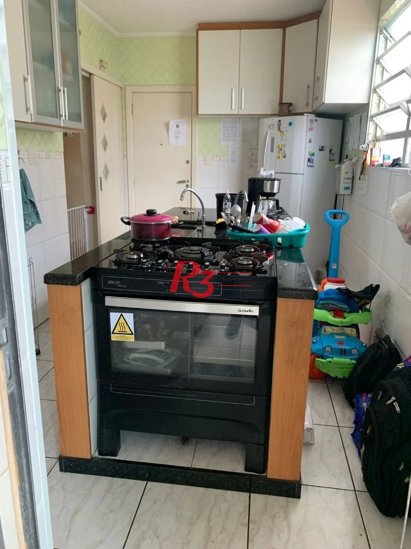 Apartamento com 3 dormitórios à venda, 100 m² por R$ 450.000,00 - Gonzaga - Santos/SP