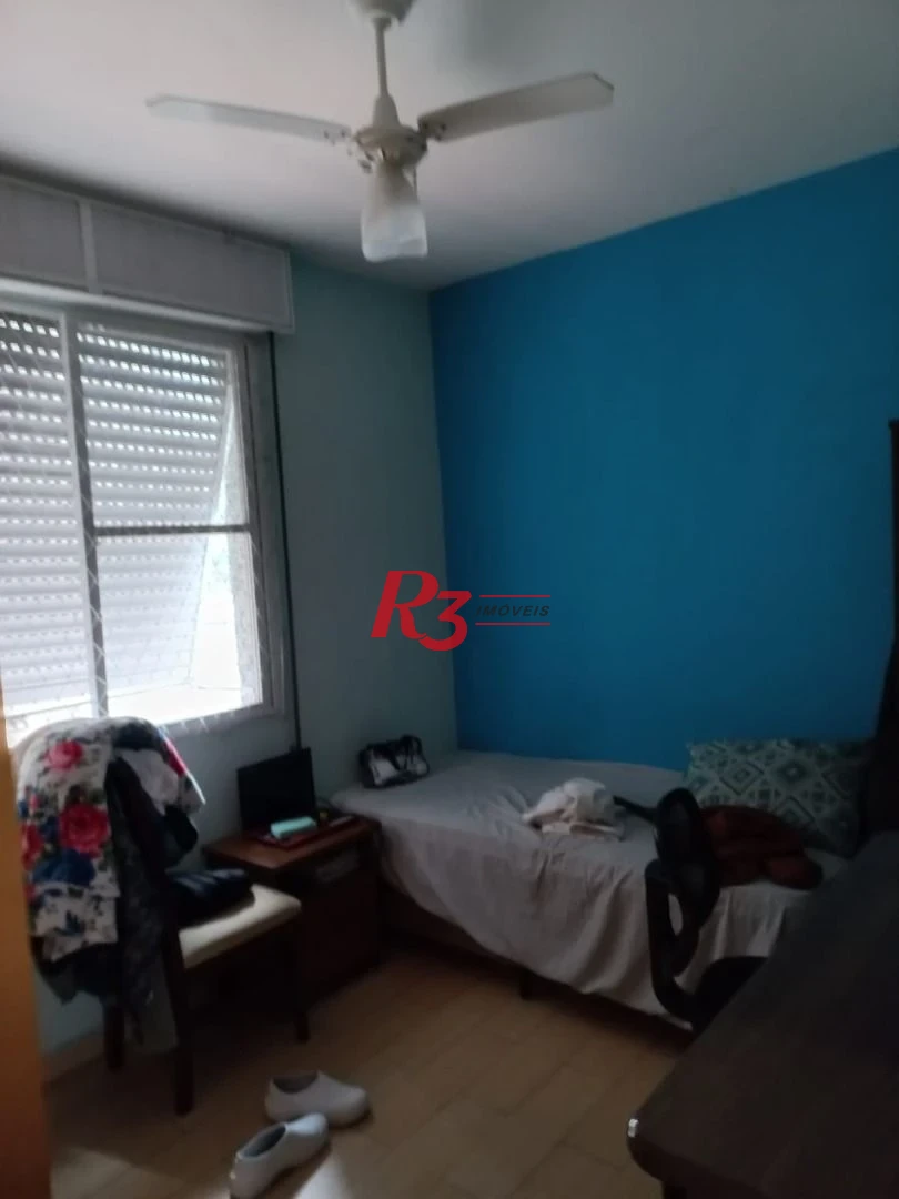 Apartamento com 3 dormitórios à venda, 100 m² por R$ 450.000,00 - Gonzaga - Santos/SP