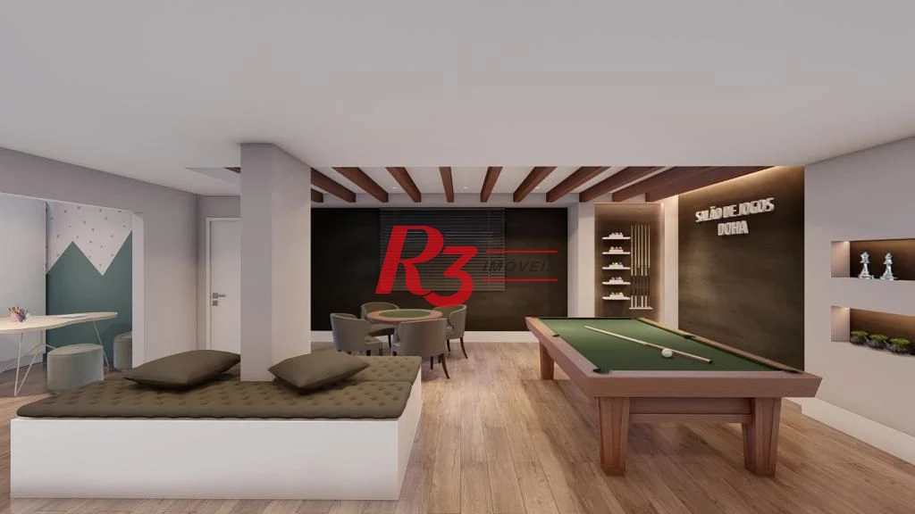 Apartamento com 2 dormitórios à venda, 62 m² por R$ 545.999,00 - Boqueirão - Praia Grande/SP