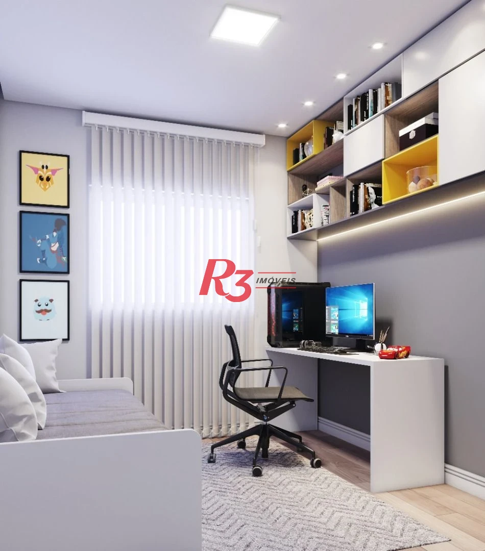 Apartamento com 2 dormitórios à venda, 62 m² por R$ 545.999,00 - Boqueirão - Praia Grande/SP