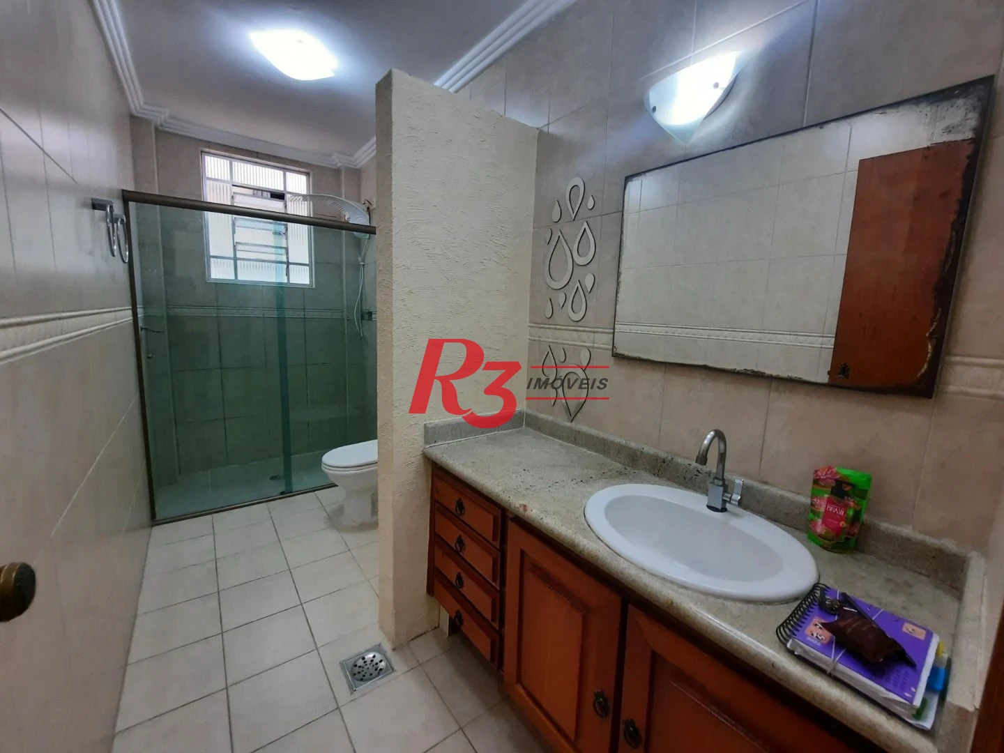 Apartamento com 3 dormitórios, 136 m² - venda por R$ 900.000,00 ou aluguel por R$ 6.561,21/mês - Boqueirão - Santos/SP