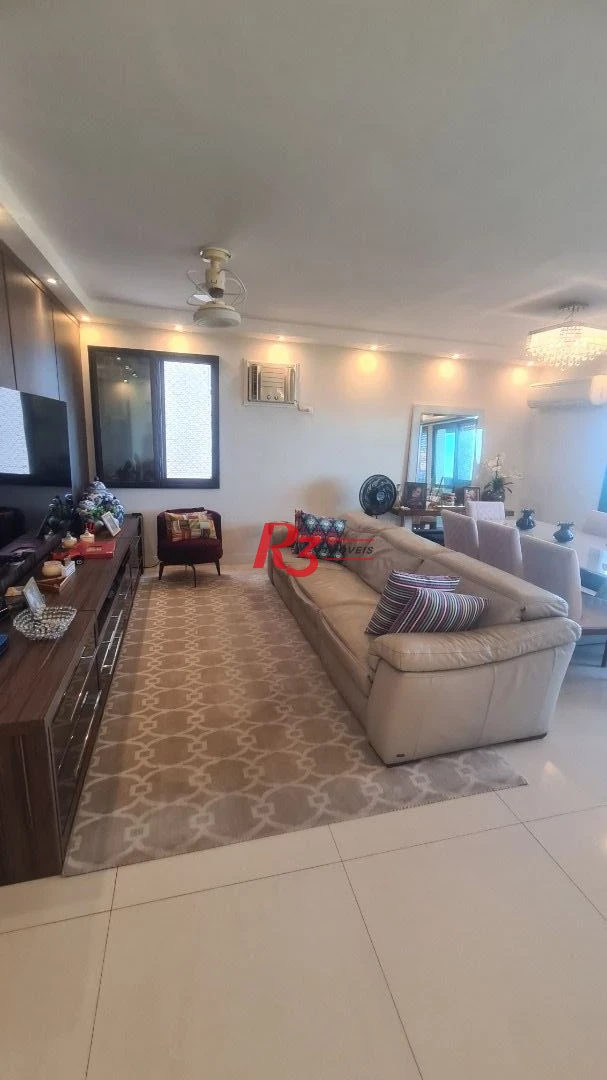 Apartamento à venda, 120 m² por R$ 1.990.000,00 - José Menino - Santos/SP