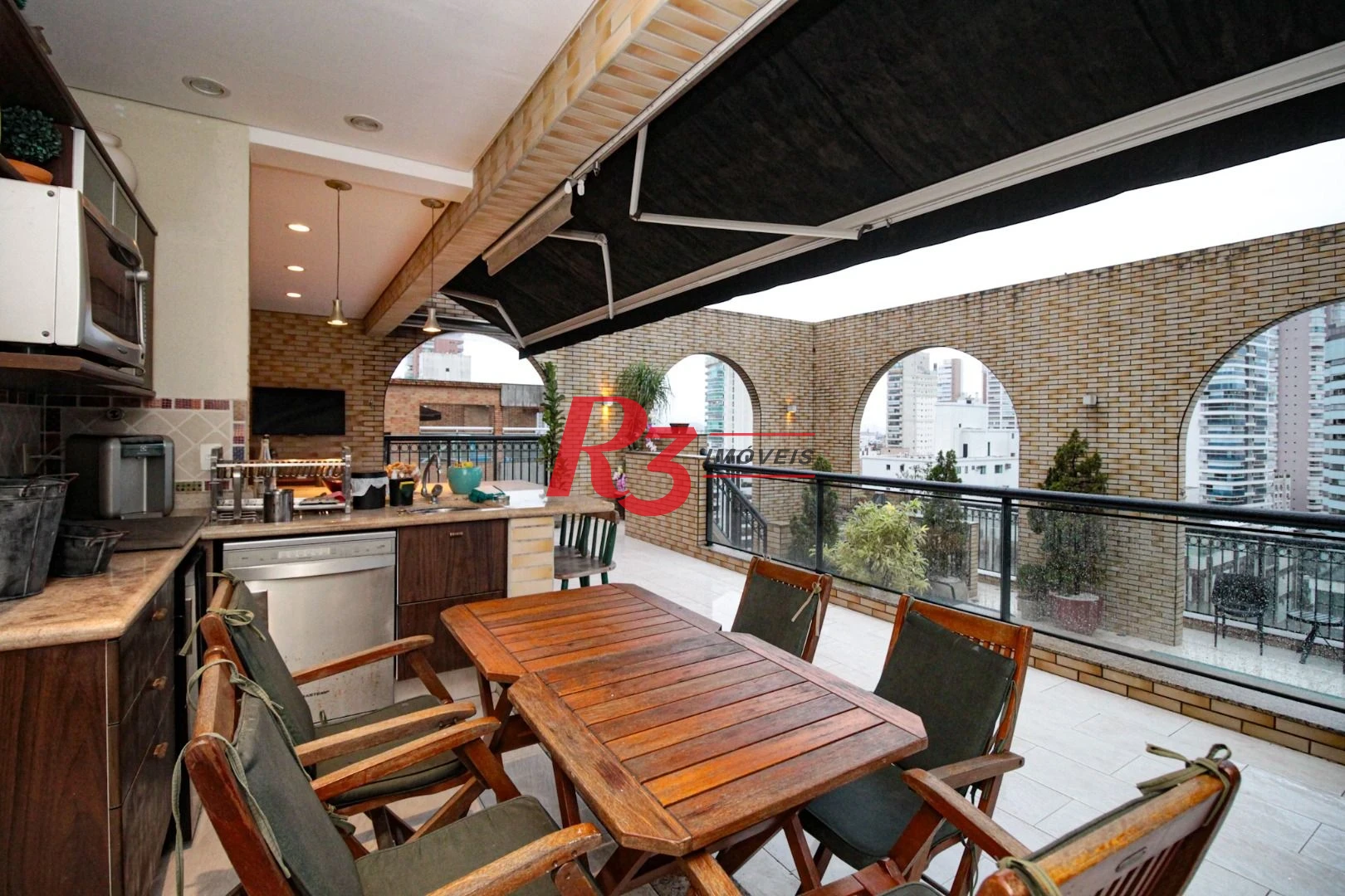 Cobertura à venda, 437 m² por R$ 4.800.000,00 - Gonzaga - Santos/SP