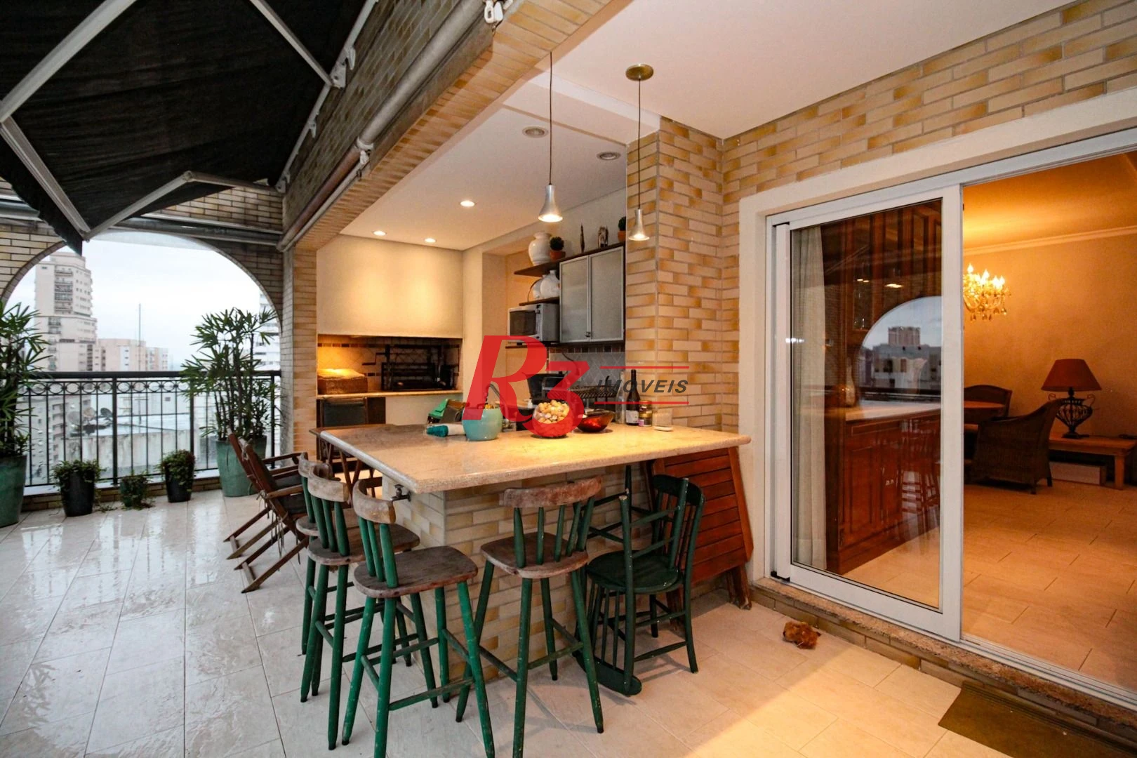 Cobertura à venda, 437 m² por R$ 4.800.000,00 - Gonzaga - Santos/SP