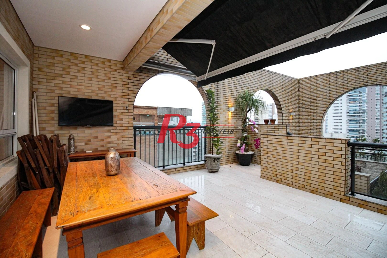 Cobertura à venda, 437 m² por R$ 4.800.000,00 - Gonzaga - Santos/SP