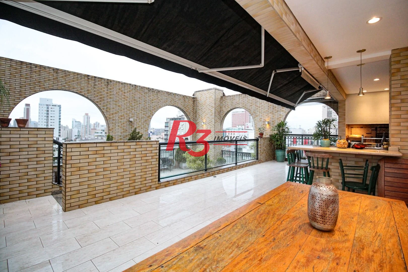 Cobertura à venda, 437 m² por R$ 4.800.000,00 - Gonzaga - Santos/SP