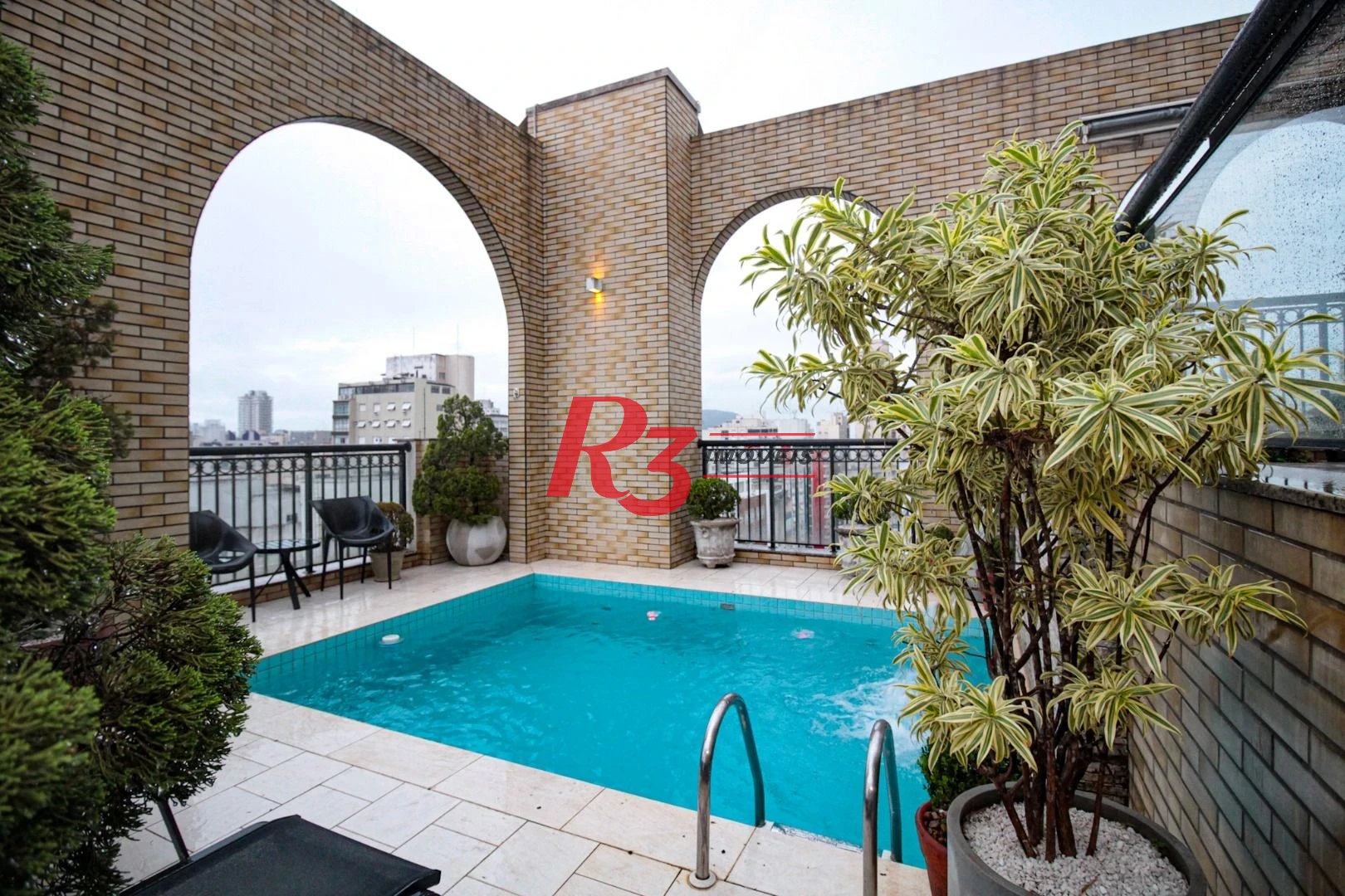 Cobertura à venda, 437 m² por R$ 4.800.000,00 - Gonzaga - Santos/SP