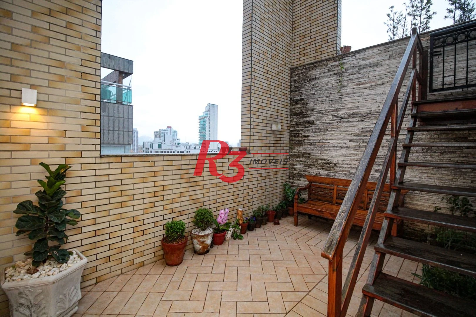Cobertura à venda, 437 m² por R$ 4.800.000,00 - Gonzaga - Santos/SP