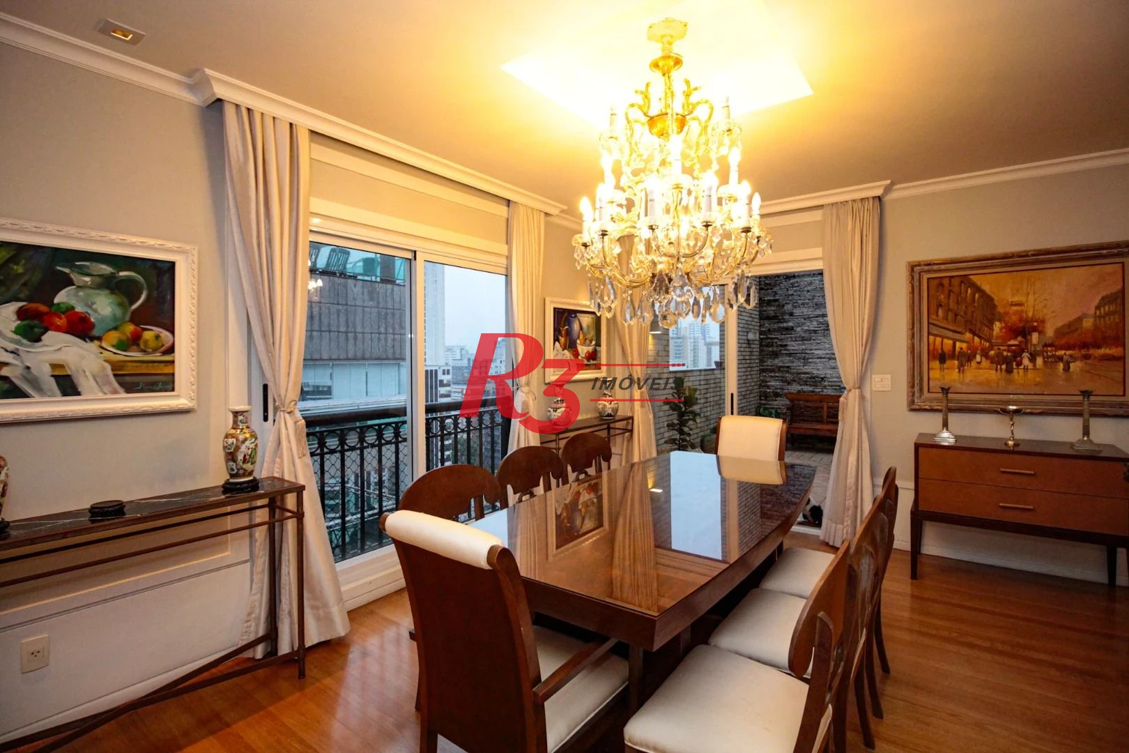 Cobertura à venda, 437 m² por R$ 4.800.000,00 - Gonzaga - Santos/SP