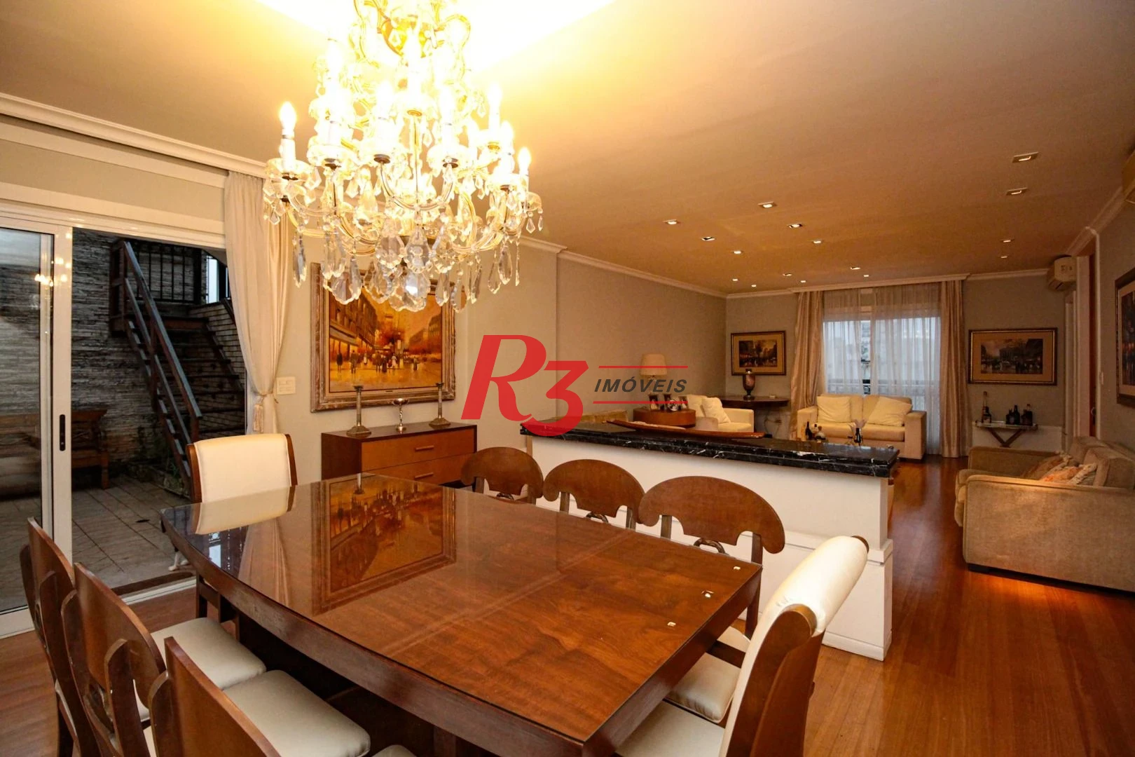 Cobertura à venda, 437 m² por R$ 4.800.000,00 - Gonzaga - Santos/SP