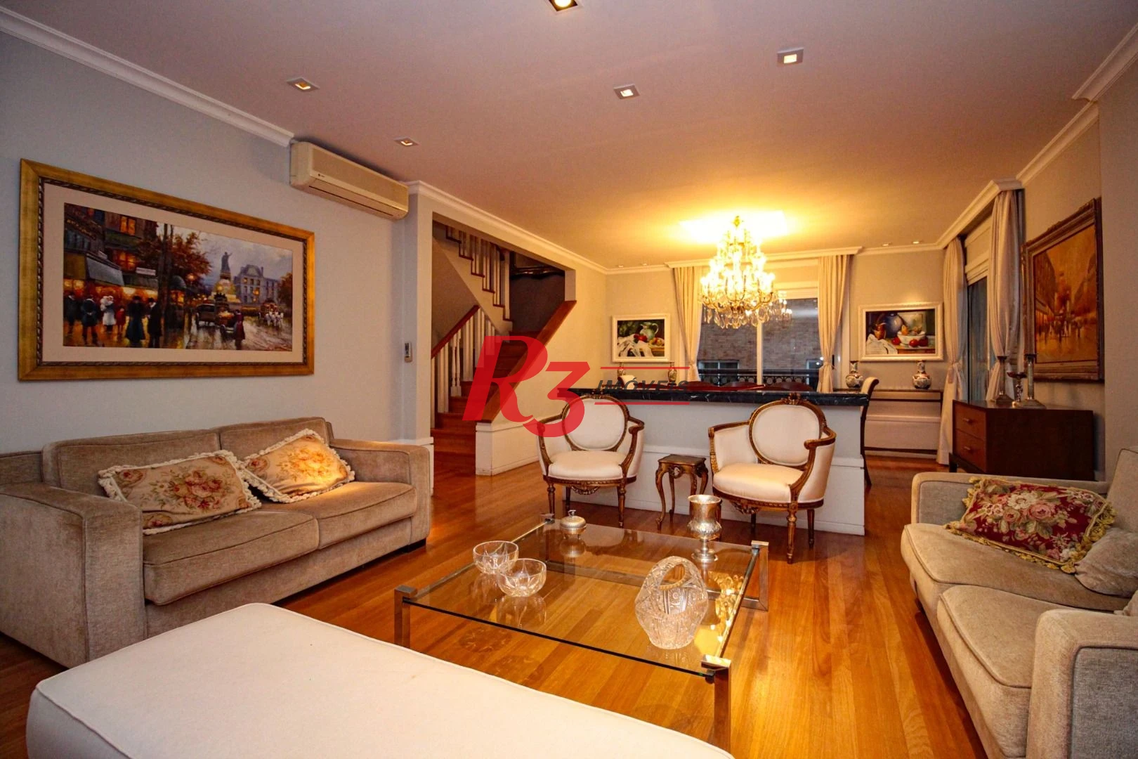 Cobertura à venda, 437 m² por R$ 4.800.000,00 - Gonzaga - Santos/SP