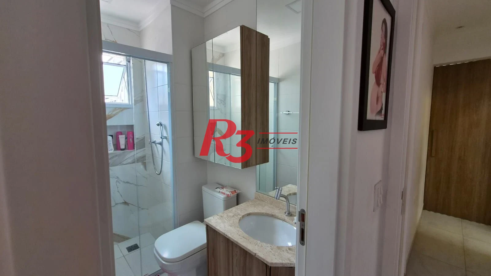 Apartamento com 2 dormitórios à venda, 63 m² por R$ 690.000,00 - Marapé - Santos/SP