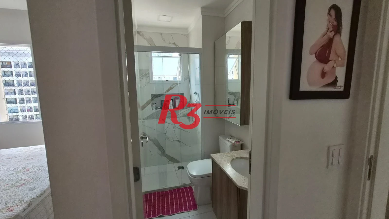 Apartamento com 2 dormitórios à venda, 63 m² por R$ 690.000,00 - Marapé - Santos/SP