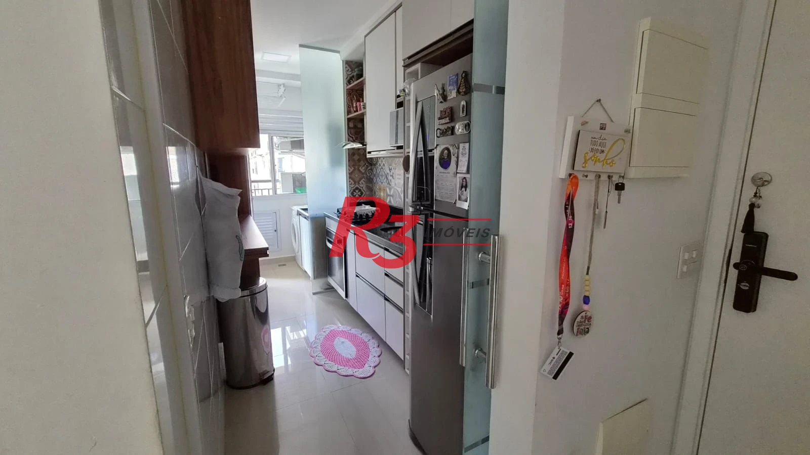 Apartamento com 2 dormitórios à venda, 63 m² por R$ 690.000,00 - Marapé - Santos/SP